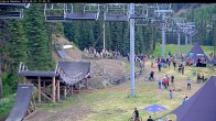 Archived image Webcam Silver Queen Slope and chair lift 12:00