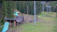 Archived image Webcam Silver Queen Slope and chair lift 08:00