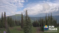 Archiv Foto Webcam Sun Peaks: Mt. Tod 08:00