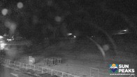 Archived image Webcam Village Day Lodge - Sun Peaks 23:00