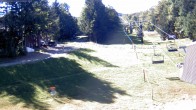 Archived image Webcam Mont Sutton: base area 09:00