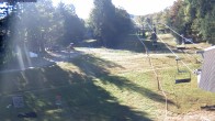 Archived image Webcam Mont Sutton: base area 09:00