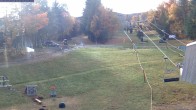 Archived image Webcam Mont Sutton: base area 09:00
