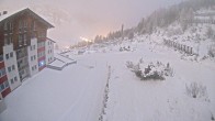 Archived image Webcam Obertauern Ski Resort: Hotel Enzian 00:00