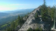 Archiv Foto Webcam Berggrat Ridge in Bridger Bowl 07:00