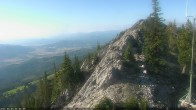Archiv Foto Webcam Berggrat Ridge in Bridger Bowl 07:00