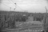Archived image Webcam Timberline Lodge Ski Area - View Jeff Flood Express 03:00