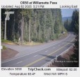 Archiv Foto Webcam Willamette Pass: Blick auf die Strasse 17:00