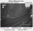 Archiv Foto Webcam Willamette Pass: Blick auf die Strasse 05:00