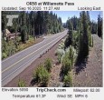 Archiv Foto Webcam Willamette Pass: Blick auf die Strasse 11:00