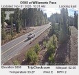 Archiv Foto Webcam Willamette Pass: Blick auf die Strasse 10:00