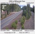 Archiv Foto Webcam Willamette Pass: Blick auf die Strasse 12:00