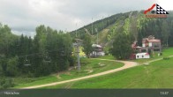 Archiv Foto Webcam Harrachov: Skipiste und Skisprunganlage am Teufelsberg 12:00