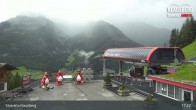 Archiv Foto Webcam Ahrntal - Bergstation Kabinenbahn Klausberg 16:00