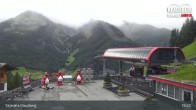 Archiv Foto Webcam Ahrntal - Bergstation Kabinenbahn Klausberg 18:00