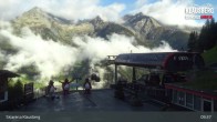 Archiv Foto Webcam Ahrntal - Bergstation Kabinenbahn Klausberg 08:00