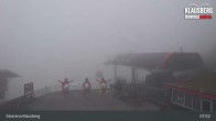 Archiv Foto Webcam Ahrntal - Bergstation Kabinenbahn Klausberg 07:00