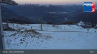Archived image Webcam Kronplatz - Olang Mid Station 04:00