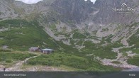 Archiv Foto Webcam Skalnate Pleso - Tatranská Lomnica 14:00