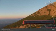 Archiv Foto Webcam Skalnate Pleso - Tatranská Lomnica 06:00