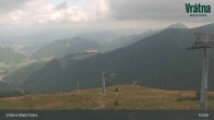 Archiv Foto Webcam Blick auf Vratna-Chleb (1457m) 10:00