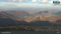 Archiv Foto Webcam Blick auf Vratna-Chleb (1457m) 12:00