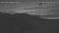 Archived image Webcam Donnstetten ski lift 03:00