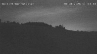 Archived image Webcam Donnstetten ski lift 01:00