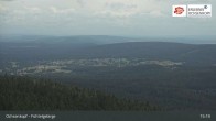 Archiv Foto Webcam Ochsenkopf: Panoramablick vom Sendeturm 14:00