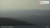 Archiv Foto Webcam Ochsenkopf: Panoramablick vom Sendeturm 08:00