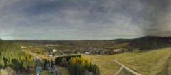 Archiv Foto Webcam Oberwiesenthal: Panoramablick vom Fichtelberg 13:00