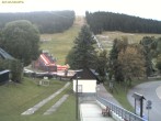 Archiv Foto Webcam Oberwiesenthal: Talstation Schwebebahn Fichtelberg 13:00