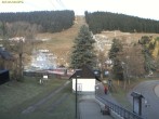 Archiv Foto Webcam Oberwiesenthal: Talstation Schwebebahn Fichtelberg 07:00