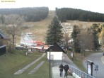 Archiv Foto Webcam Oberwiesenthal: Talstation Schwebebahn Fichtelberg 13:00