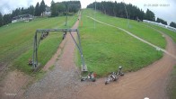 Archived image Webcam Ski slope at Altenberg 13:00