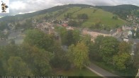 Archiv Foto Webcam Rathaus Eibenstock: Blick Skihang 07:00