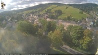 Archiv Foto Webcam Rathaus Eibenstock: Blick Skihang 09:00