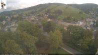 Archiv Foto Webcam Rathaus Eibenstock: Blick Skihang 15:00
