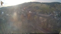 Archiv Foto Webcam Rathaus Eibenstock: Blick Skihang 09:00