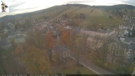 Archiv Foto Webcam Rathaus Eibenstock: Blick Skihang 11:00