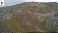 Archiv Foto Webcam Rathaus Eibenstock: Blick Skihang 15:00