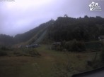 Archiv Foto Webcam Winterberg: Blick vom Quick Jet zur Schanze 05:00