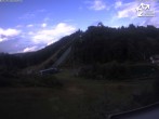 Archiv Foto Webcam Winterberg: Blick vom Quick Jet zur Schanze 17:00