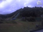 Archived image Webcam Winterberg: Quick Jet base station - View Ski Jumping Hill 05:00