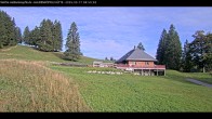 Archived image Webcam Base station Haldenköpfle - Mountain hut 08:00