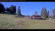 Archived image Webcam Base station Haldenköpfle - Mountain hut 13:00
