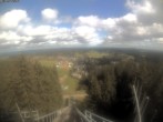 Archiv Foto Webcam Schönwald: Blick von der Adlerschanze 13:00
