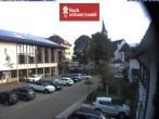Archiv Foto Webcam Schönwald: Rathaus und Kirche 07:00