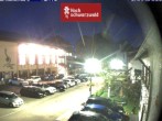 Archiv Foto Webcam Schönwald: Rathaus und Kirche 19:00