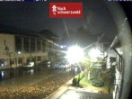 Archived image Webcam Town hall and church, Schoenwald 23:00
